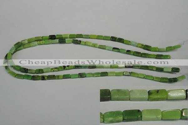 CAU59 15.5 inches 4*8mm cuboid Australia chrysoprase beads