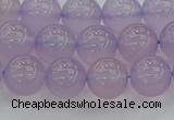 CBC432 15.5 inches 10mm round purple chalcedony beads wholesale