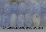 CBC472 15.5 inches 6*10mm rondelle blue chalcedony beads