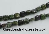 CBG16 15.5 inches 6*6mm square bronze green gemstone beads wholesale