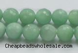 CBJ08 15.5 inches 12mm faceted round jade beads wholesale