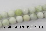 CBJ203 15.5 inches 8mm round butter jade beads wholesale