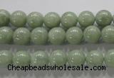 CBJ302 15.5 inches 8mm round natural jade beads