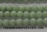 CBJ309 15.5 inches 8mm round A grade natural jade beads