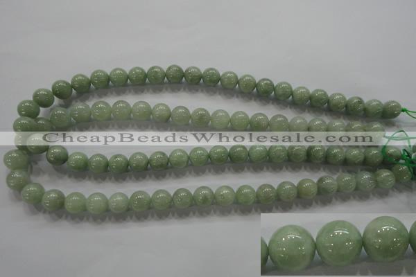 CBJ310 15.5 inches 10mm round A grade natural jade beads