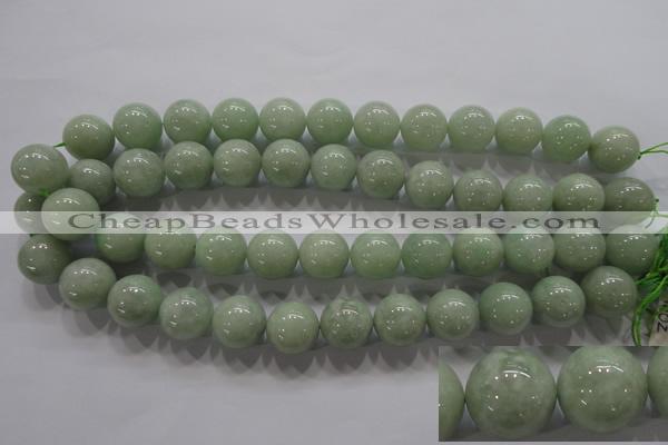 CBJ314 15.5 inches 16mm round A grade natural jade beads