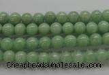 CBJ326 15.5 inches 6mm round AA grade natural jade beads