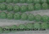 CBJ343 15.5 inches 8mm round AAA grade natural jade beads