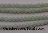 CBJ400 15.5 inches 4mm round natural jade beads wholesale