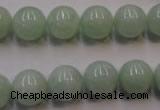 CBJ404 15.5 inches 12mm round natural jade beads wholesale