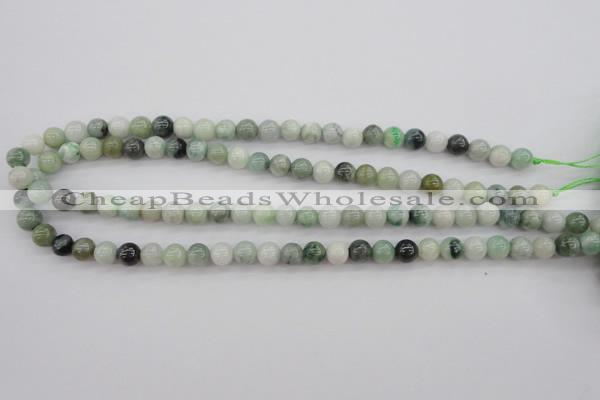 CBJ609 15.5 inches 8mm round jade beads wholesale