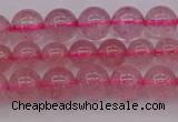 CBQ481 15.5 inches 6mm round strawberry quartz beads wholesale