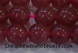 CBQ624 15.5 inches 12mm round strawberry quartz beads wholesale