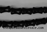 CBS210 15.5 inches 8*12mm bone blackstone beads wholesale