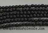 CBS538 15.5 inches 2mm round black spinel beads wholesale