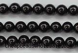 CBS551 15.5 inches 6mm round AA grade black spinel beads