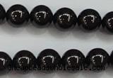 CBS553 15.5 inches 10mm round AA grade black spinel beads