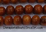 CBW502 15.5 inches 8mm round bayong wood beads wholesale