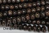 CBZ201 15.5 inches 3*6mm rondelle bronzite gemstone beads