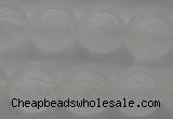 CCA355 15.5 inches 12mm round white calcite beads wholesale