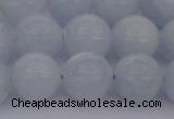 CCA408 15.5 inches 12mm round blue calcite gemstone beads