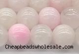 CCA521 15.5 inches 8mm round pink calcite gemstone beads