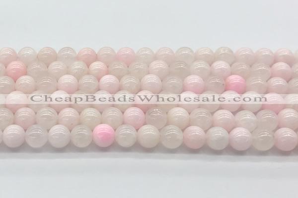 CCA521 15.5 inches 8mm round pink calcite gemstone beads