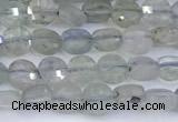 CCB1138 15 inches 4mm faceted coin sapphire beads