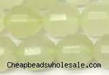 CCB1420 15 inches 9mm - 10mm faceted New jade beads