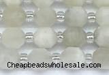 CCB1561 15 inches 5mm - 6mm faceted white moonstone beads