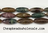 CCB782 15.5 inches 15*38mm - 16*40mm rice ocean agate beads