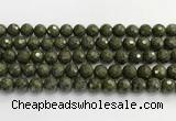 CCB793 15.5 inches 10mm faceted round gemstone beads wholesale