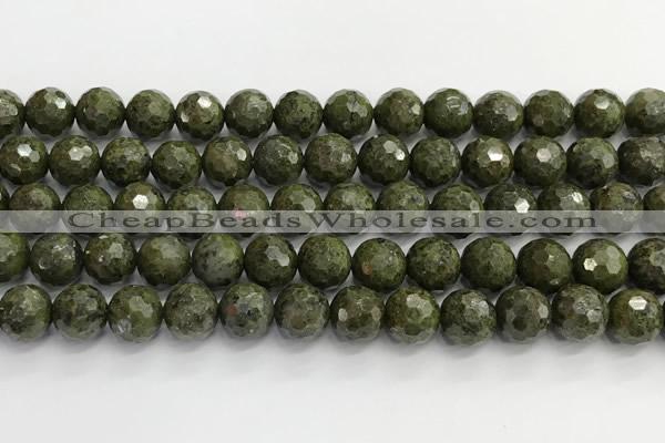 CCB793 15.5 inches 10mm faceted round gemstone beads wholesale