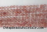 CCB801 15.5 inches 4*6mm rice cherry quartz gemstone beads wholesale