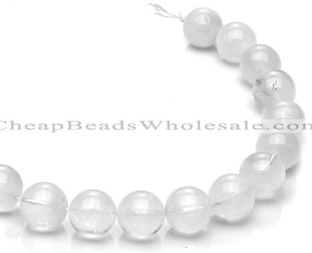 CCC11 15.5 inches 18mm round white crystal beads Wholesale