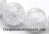 CCC20 20mm round grade A white crystal beads Wholesale