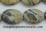 CCD06 15.5 inches 18*25mm oval cordierite beads wholesale