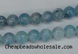 CCE51 15.5 inches 8mm round dyed natural celestite gemstone beads