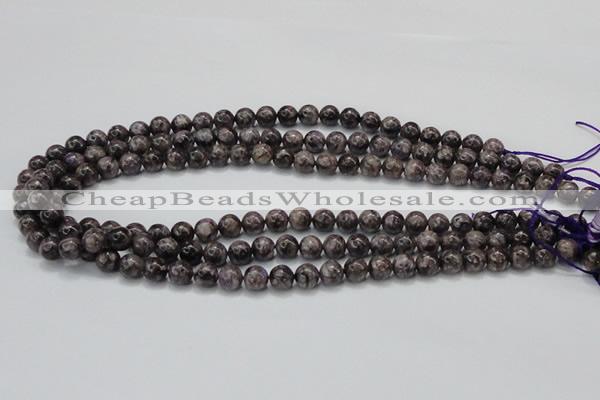 CCG20 15.5 inches 8mm round natural charoite gemstone beads