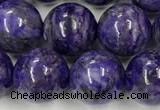 CCG312 15.5 inches 10mm round dyed charoite beads wholesale