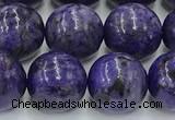 CCG317 15.5 inches 10mm round dyed charoite gemstone beads