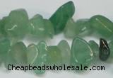 CCH221 34 inches 5*8mm green aventurine chips gemstone beads wholesale