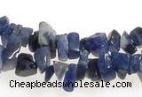 CCH33 35 inches blue sodalite chips gemstone beads wholesale