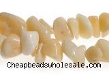 CCH35 35 inches pale yellow topaz chips gemstone beads wholesale