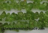 CCH600 15.5 inches 4*6mm olive quartz chips beads wholesale