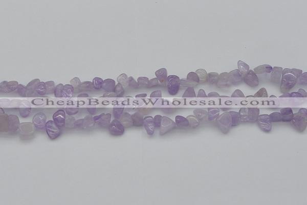 CCH641 15.5 inches 6*8mm - 10*14mm lavender amethyst chips beads