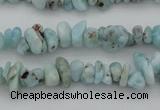 CCH661 15.5 inches 4*6mm - 5*8mm larimar gemstone chips beads