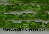 CCH675 15.5 inches 4*6mm - 5*8mm peridot gemstone chips beads