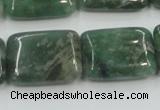 CCJ01 15.5 inches 18*25mm rectangle natural African jade beads wholesale