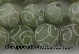 CCJ205 15.5 inches 14mm round China jade beads wholesale